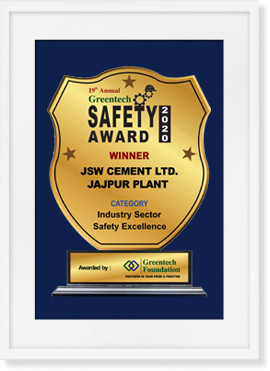 Safety Golden Award for Jajpur facility